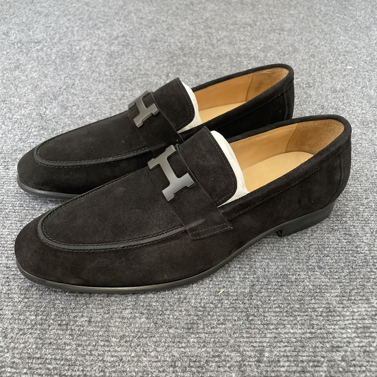 Hermès H Paris Loafer Suede (7) - newkick.app